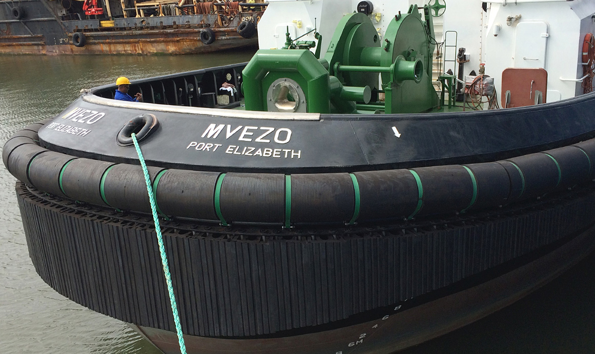 Naming ceremony of tug boats with SFT Fenders in Durban, South Africa